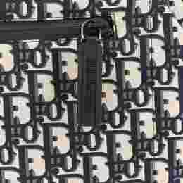◆당일◆25SS 오블리크 숏슬리브 아노락 자켓 블루/에쿠르 517C52A2970 5803