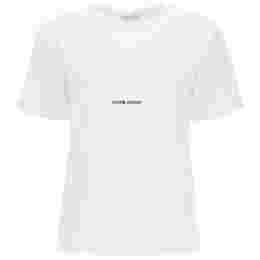 ◆당일◆25SS 로고 프린팅 티셔츠 화이트 460876 YB2DQ 9000