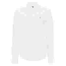 ◆당일◆25FW 포니 로고 자수 옥스퍼드 셔츠 화이트 211891377 003