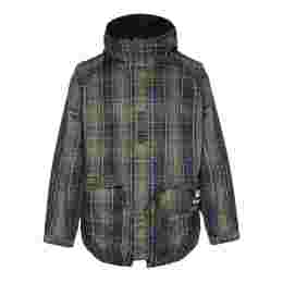 ◆당일◆23FW 바버 X 메종키츠네 폭스 패치 리버서블 밀리터리 자켓 블랙 MWB1093 BK11