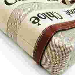 ◆당일◆25SS 우디 스몰 토트&숄더백 화이트/브라운 CHC22AS397I26 90U