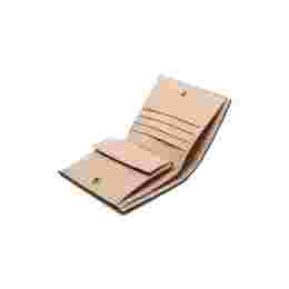 ◆당일◆25SS 금장 더블 간치니 컴팩트 반지갑 베이지 22-D780 0752759