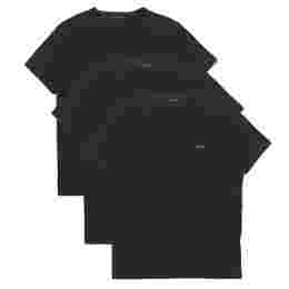 ◆당일◆25SS 로고 프린팅 3 PACK 티셔츠 블랙 M1A 389 M3PK 79