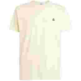 ◆당일◆25SS ORB 로고 자수 클래식 티셔츠 화이트 3G010013 J001M A407