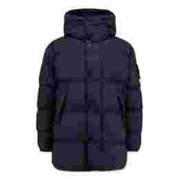 ◆당일◆25FW 와펜 가먼트다이 크링클랩스 후드 패딩자켓 네이비 K2S15 4100012 S0A23 V0020