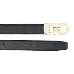 ◆당일◆25SS 금장 더블 간치니 벨트 블랙 67-9493 0754204