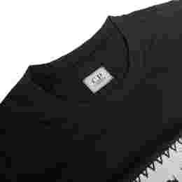 ◆당일◆25SS 로고 라벨 프린팅 롱 티셔츠 블랙 18CMTS137A 005100W 999