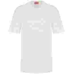 ◆당일◆25SS T-ADJUST-BIGOVAL 로고 티셔츠 화이트 A17402 0NJBM 100