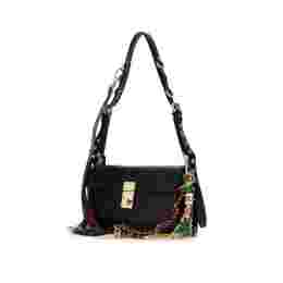 ◆당일◆25FW 소프트 사운드 스몰 숄더백 블랙 1BD379 2C6A F0002