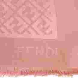 ◆당일◆25FW 울 실크 블렌드 스카프 핑크마카롱 FXT069 AJW7 F1TTU