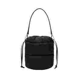 ◆당일◆25FW 카라독 CARADOC 로고 패치 패딩 버킷백 블랙 5I000 02 M6275 999