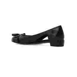 ◆당일◆25FW 나라 NARA 바라 보우 젤리 플랫슈즈 블랙 0785441