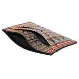 ◆당일◆25SS 로고 레인보우 스트라이프 카드지갑 블랙 M1A 4768 BMULTI 79
