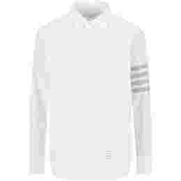 ◆당일◆24FW 사선 완장 스트레이트 핏 셔츠 화이트 MWL374C F0591 100