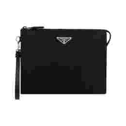 ◆당일◆25FW 삼각로고 테수토 클러치백 블랙 2NE789 2DMH F0002