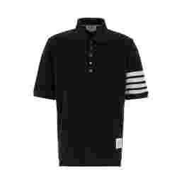 ◆당일◆25FW 사선 완장 폴로 티셔츠 네이비 MJP136G 07976 415