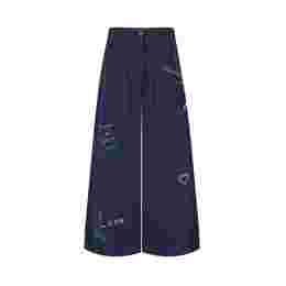 ◆당일◆25FW 로투스 LOTUS 로고 팬츠 울트라마린 2525136011 002