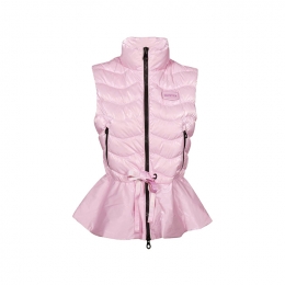 ◆당일◆25FW 사모나 SAMONA 웨이스트 드로스트링 패딩 조끼 라이트핑크 VDDV10131K0001 LPS