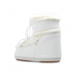 ◆당일◆25FW 아이콘 로우 페이크 퍼 부츠 옵티컬화이트 80D1409390 A002