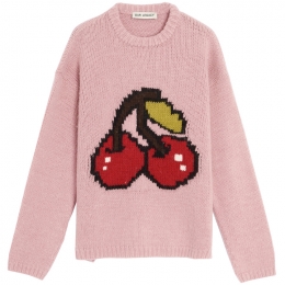 ◆당일◆22FW 캔디클로스 체리 아크릴 니트 핑크 M4223SRCJ PINK