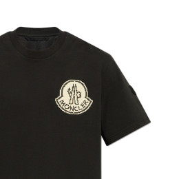 ◆당일◆24FW 픽셀 로고 티셔츠 블랙 8C000 04 83927 998
