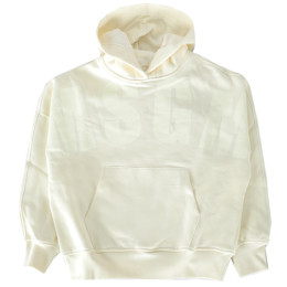 ◆키즈◆23FW 키즈 로고 프린팅 후드티 크림 F3MSJUHS014 013