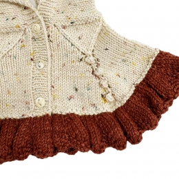 ◆키즈◆키즈 러플 케플릿 아이보리 K1351W25 907