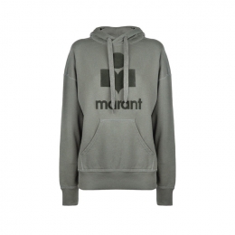 ◆당일◆25FW 만셀 MANSEL 로고 후드티 슬레이트 SW0001FA A1M07E 02SE