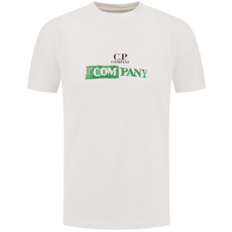 ◆당일◆25SS 프린트 로고 티셔츠 화이트 18CMTS307A 005431G 103