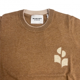 ◆당일◆26SS 란타 LANTA 투톤 니트 카멜/라이트그레이 PU0858FA D1L16E CMLG