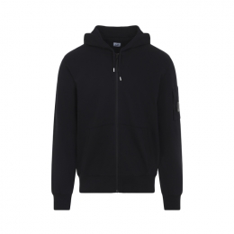 ◆당일◆26SS 렌즈 와펜 라이트 플리스 후드집업 블랙 20CMSS081A 002246G 999