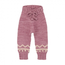 ◆키즈◆키즈 지그재그 스노우데이 레깅스 팬츠 앤틱로즈 K1224W25 670