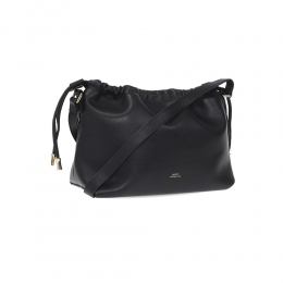 ◆당일◆26SS 니논 NINON 드로스트링 크로스백 블랙 PUAAT F61583 LZZ