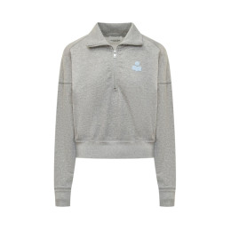 ◆당일◆26SS 로스 ROSS 하이넥 반집업 맨투맨 그레이/아이스블루 SW0093FA A1M07E GYIB