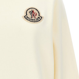 ◆당일◆23FW 여성 로고 패치 맨투맨 아이보리 8G000 27 899TR 034