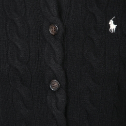 ◆당일◆26SS 포니 자수 클래식 가디건 블랙 211972104 005