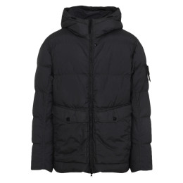 ◆당일◆25FW 가먼트다이 크링클 랩스 후드 패딩자켓 블랙 K2S15 4100011 S0A23 V0029