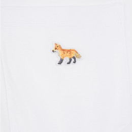 ◆당일◆24SS 폭스 패치 포켓 티셔츠 화이트 GM00116KJ0008 P100