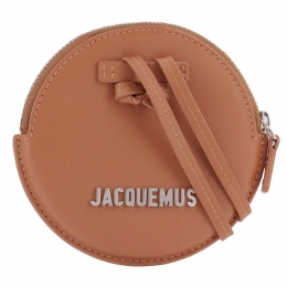 ◆당일◆25FW 메탈 로고 라운드 미니 크로스백 브라운 213SL01 213 307810