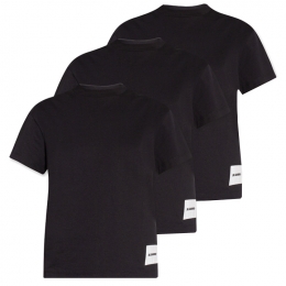 ◆당일◆23SS 여성 로고 패치 3팩 티셔츠 블랙 J40GC0001 J45048 001