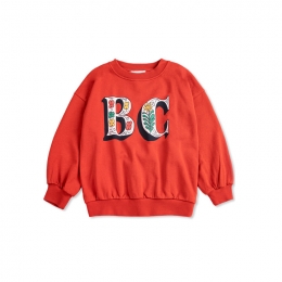 ◆키즈◆키즈 스프링 레터 맨투맨 레드 B126AC039 611