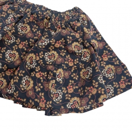 ◆키즈◆키즈 칼리코 하츠 써클 스커트 네이비 K3037F25 P23