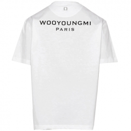 ◆당일◆25SS 시그니처 백로고 티셔츠 화이트 W251TS07 701W