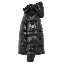 ◆당일◆25FW 마야 MAYA 로고패치 패딩 자켓 블랙 1A536 00 68950 999