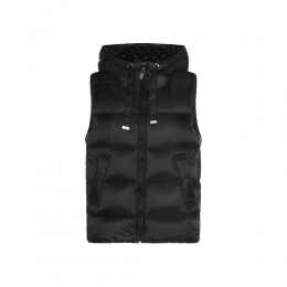 25FW 세이비 SEIVI 후드 패딩조끼 블랙 2529296085 009