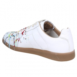 ◆당일◆24SS 여성 레플리카 페인트 로우탑 스니커즈 화이트 S58WS0101 P1892 961