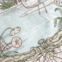 ◆키즈◆까레 태피스트리 블랭킷 핑크 CARRE BABY TAPAESTRY PINK