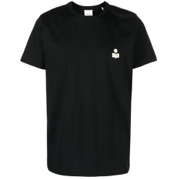 ◆당일◆24SS 자페르 ZAFFERH 로고 프린트 티셔츠 블랙/에쿠르 TS0047HA B1N19H BKEC