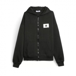 ◆키즈◆키즈 인터락 후드집업 워시드블랙 S6MSJBZH225 MS040