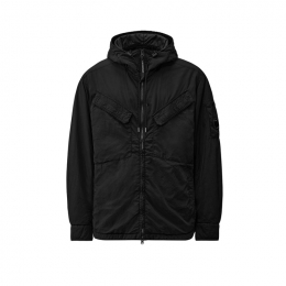 ◆당일◆25FW 렌즈 와펜 크롬 R 후드 자켓 블랙 19CMOS084A 005904G 999